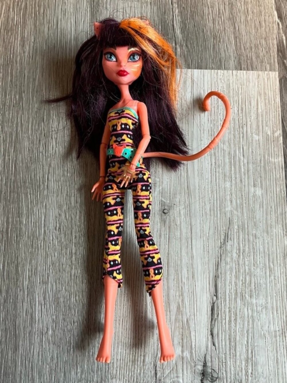 monster high freaky fusion cle de nile doll